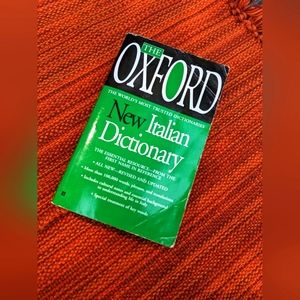 Oxford Italian Dictionary//Fair Condition//Green Book 💚